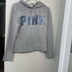 VS PINK cropped hoodie
